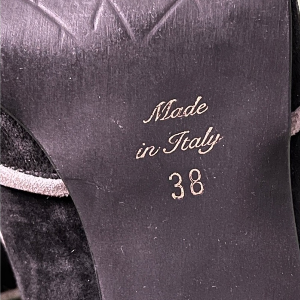Jennifer Tattanelli Black Suede Shoes - Picture 7 of 7